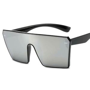 Sale mesha oversized  Silver sunglasses